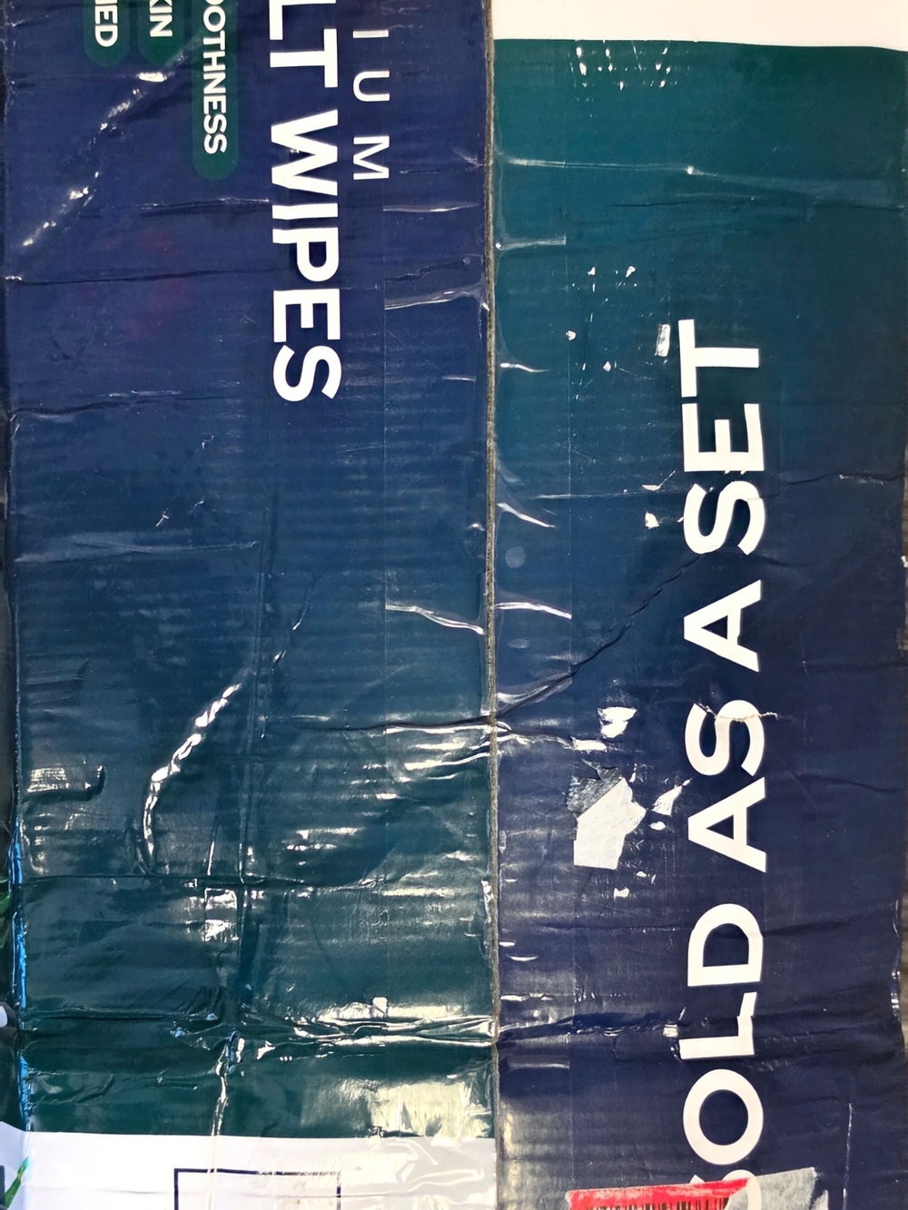 Premium Multi-Purpose Wet Wipes Pack - Teal/Blue